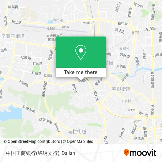 中国工商银行(锦绣支行) map