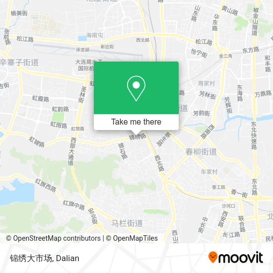 锦绣大市场 map