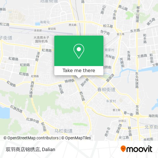 双羽商店锦绣店 map