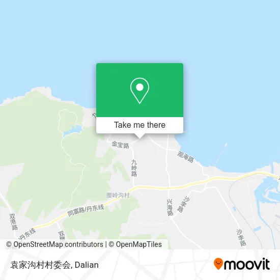 袁家沟村村委会 map
