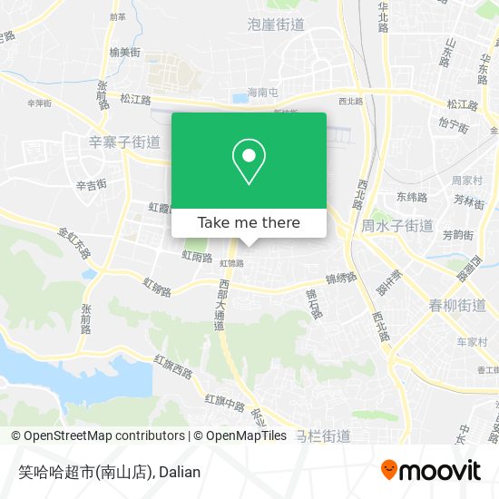 笑哈哈超市(南山店) map