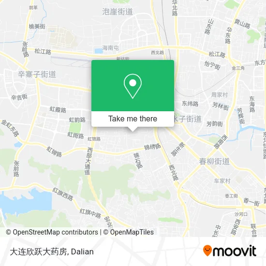 大连欣跃大药房 map