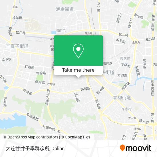 大连甘井子季群诊所 map