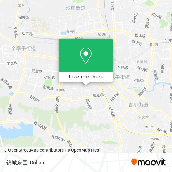 锦城东园 map