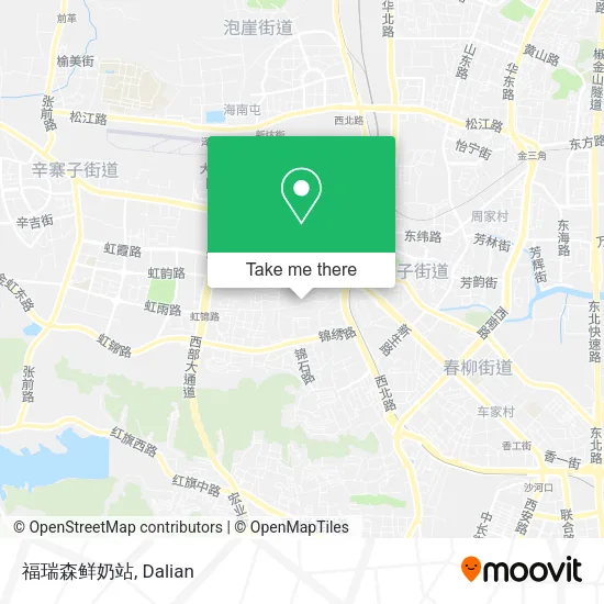福瑞森鲜奶站 map