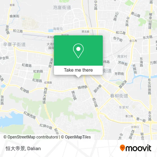 恒大帝景 map