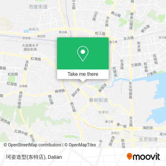 珂姿造型(东特店) map