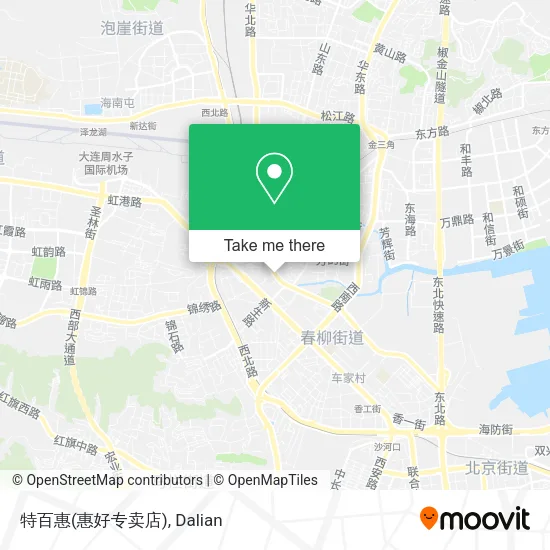 特百惠(惠好专卖店) map
