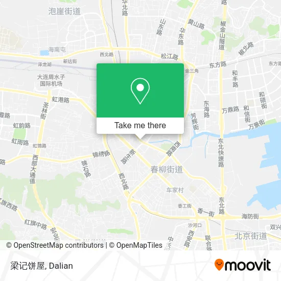 梁记饼屋 map