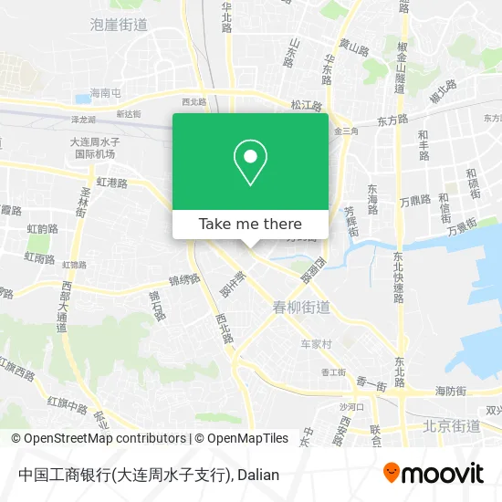 中国工商银行(大连周水子支行) map