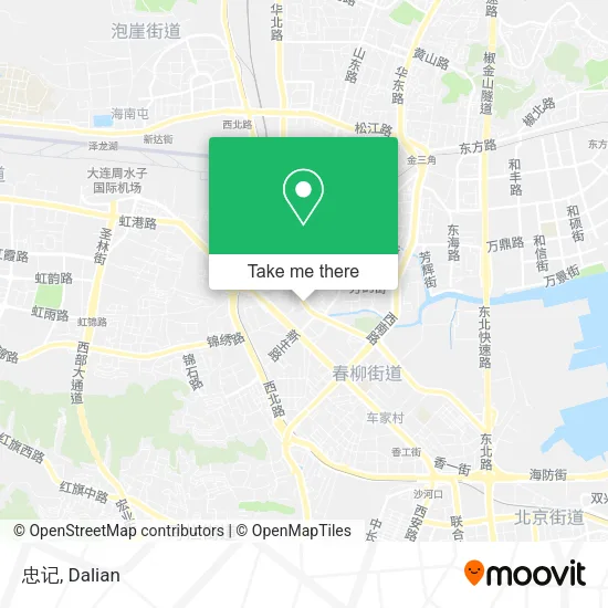 忠记 map