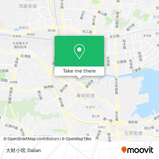 大财小馆 map