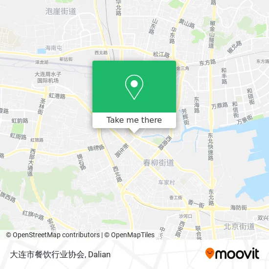 大连市餐饮行业协会 map