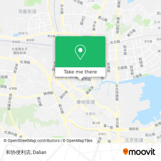和协便利店 map
