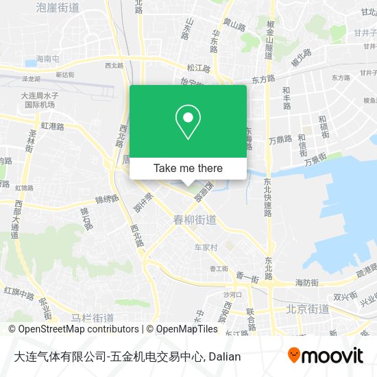 大连气体有限公司-五金机电交易中心 map