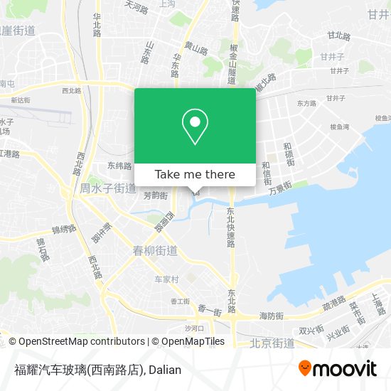 福耀汽车玻璃(西南路店) map