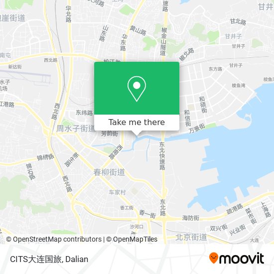 CITS大连国旅 map