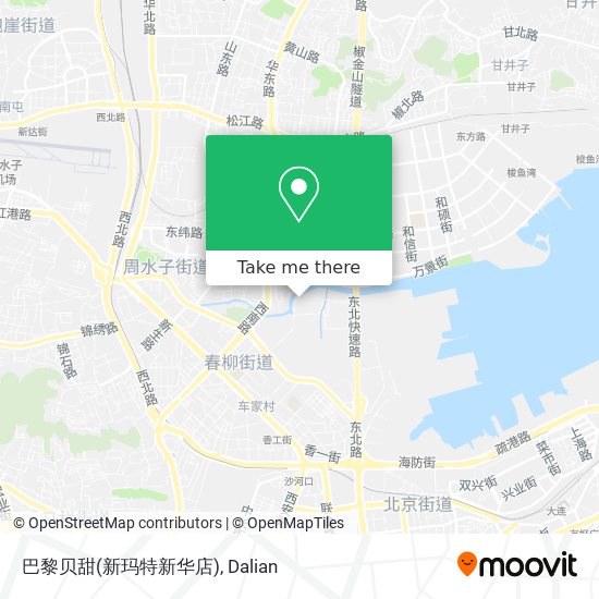 巴黎贝甜(新玛特新华店) map