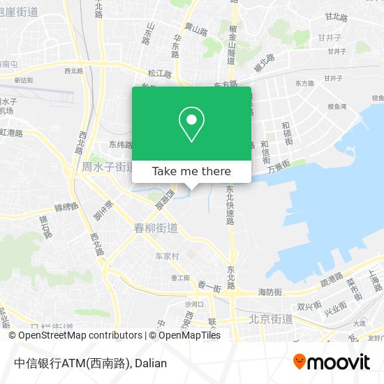 中信银行ATM(西南路) map