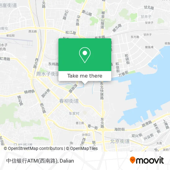 中信银行ATM(西南路) map