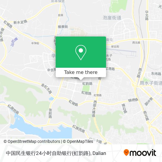 中国民生银行24小时自助银行(虹韵路) map