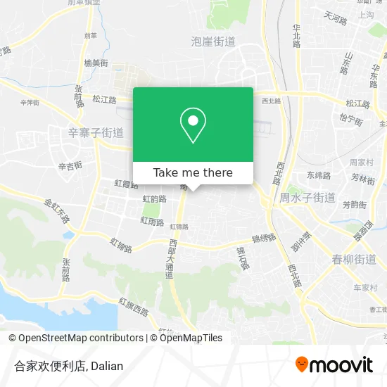 合家欢便利店 map