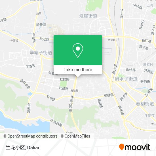 兰花小区 map