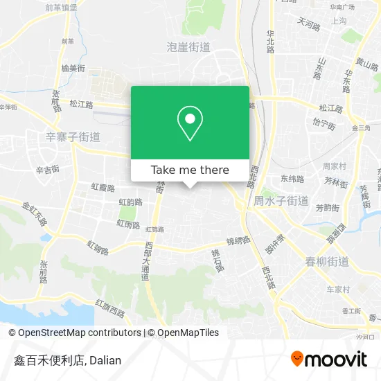 鑫百禾便利店 map