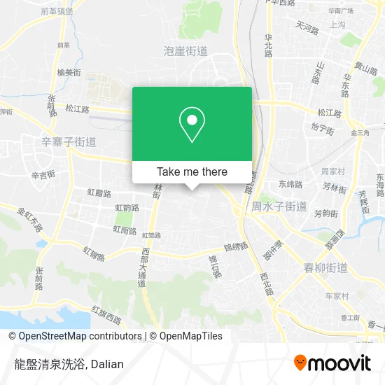 龍盤清泉洗浴 map