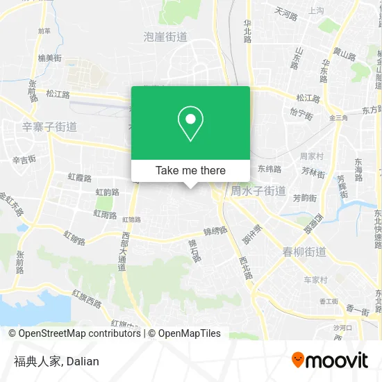 福典人家 map