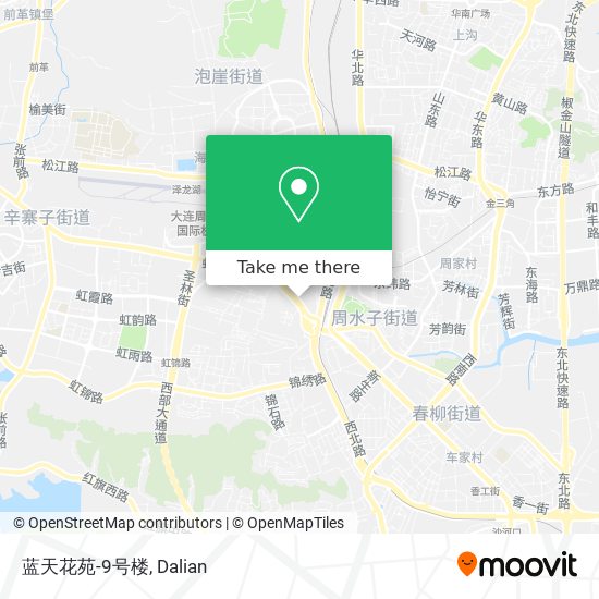 蓝天花苑-9号楼 map