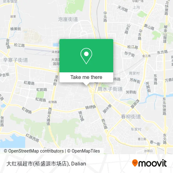 大红福超市(裕盛源市场店) map