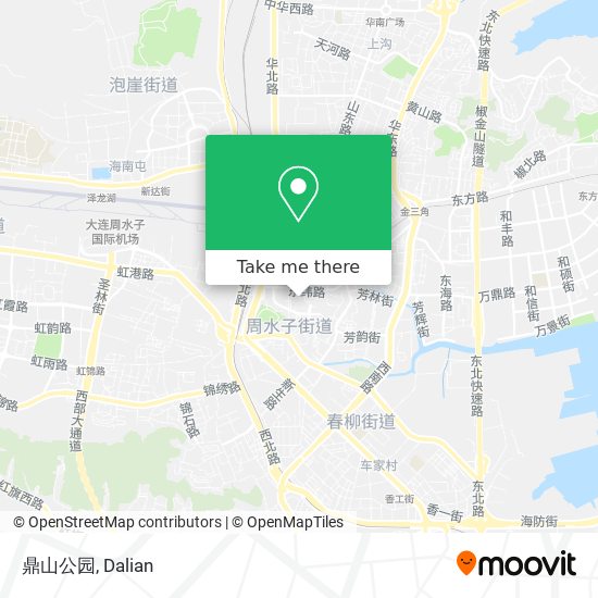 鼎山公园 map