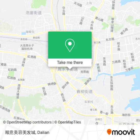 顺意美容美发城 map