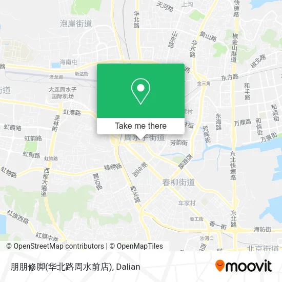 朋朋修脚(华北路周水前店) map