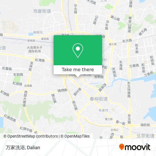 万家洗浴 map