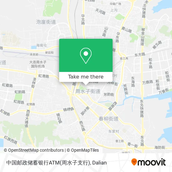中国邮政储蓄银行ATM(周水子支行) map