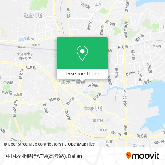 中国农业银行ATM(高云路) map