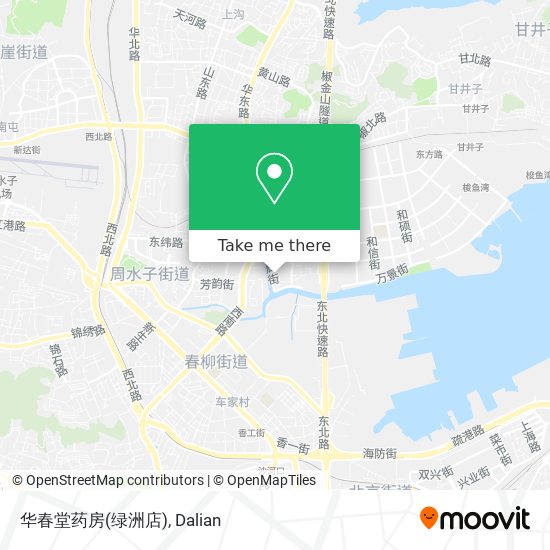 华春堂药房(绿洲店) map