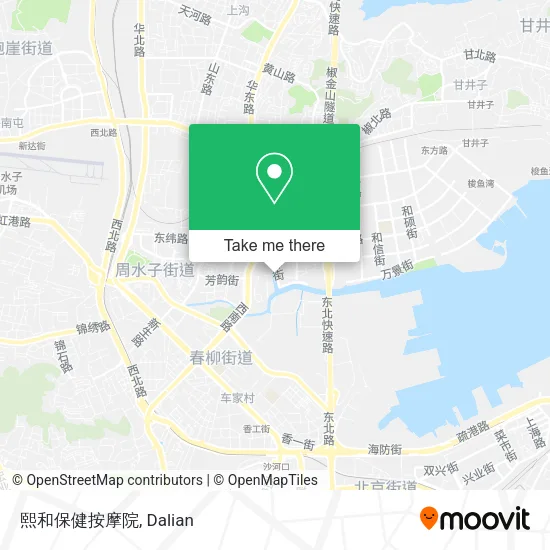 熙和保健按摩院 map