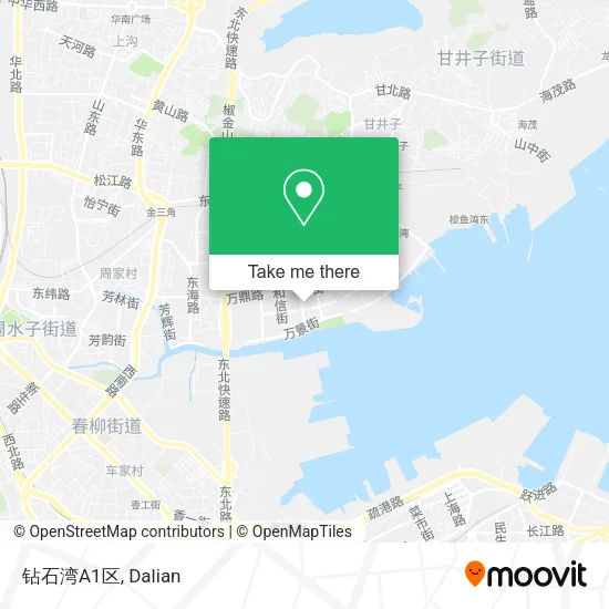 钻石湾A1区 map