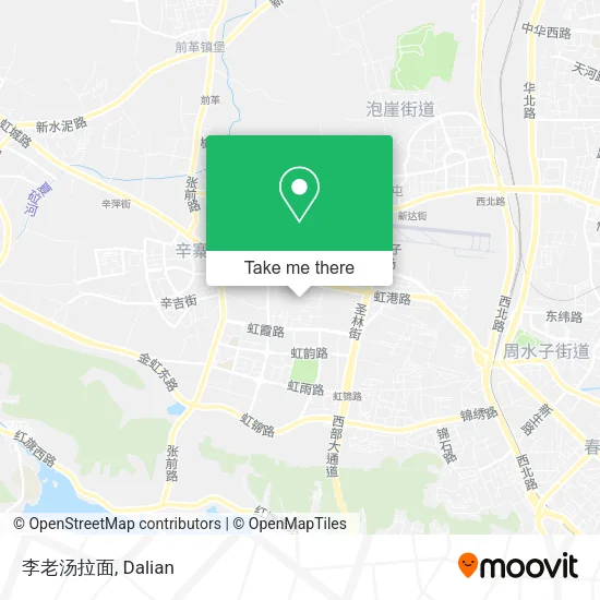 李老汤拉面 map