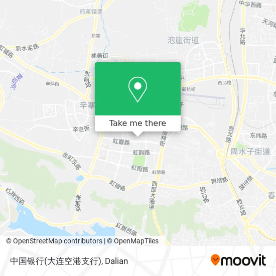 中国银行(大连空港支行) map