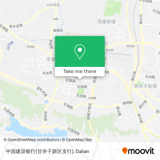 中国建设银行(甘井子新区支行) map