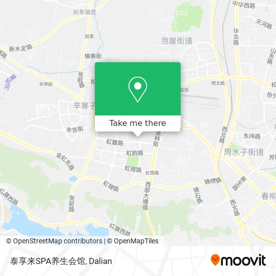 泰享来SPA养生会馆 map