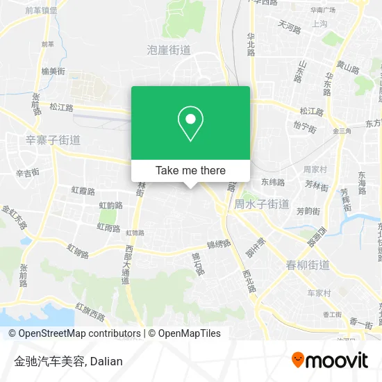 金驰汽车美容 map