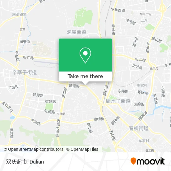 双庆超市 map
