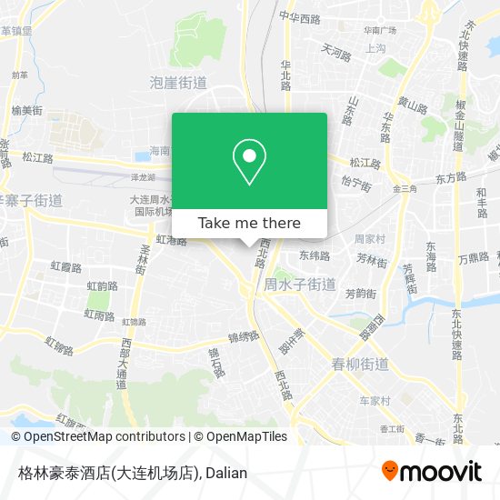 格林豪泰酒店(大连机场店) map