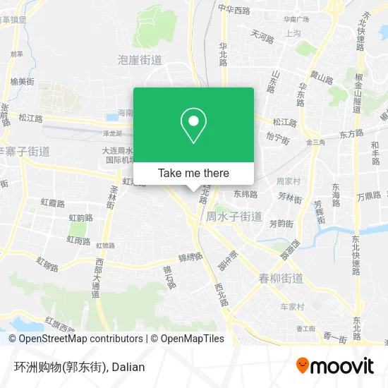 环洲购物(郭东街) map