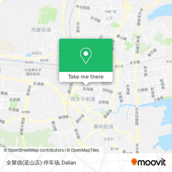 全聚德(蓝山店)-停车场 map